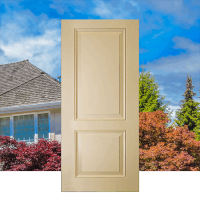 Oak Woodgrain 2 Panel