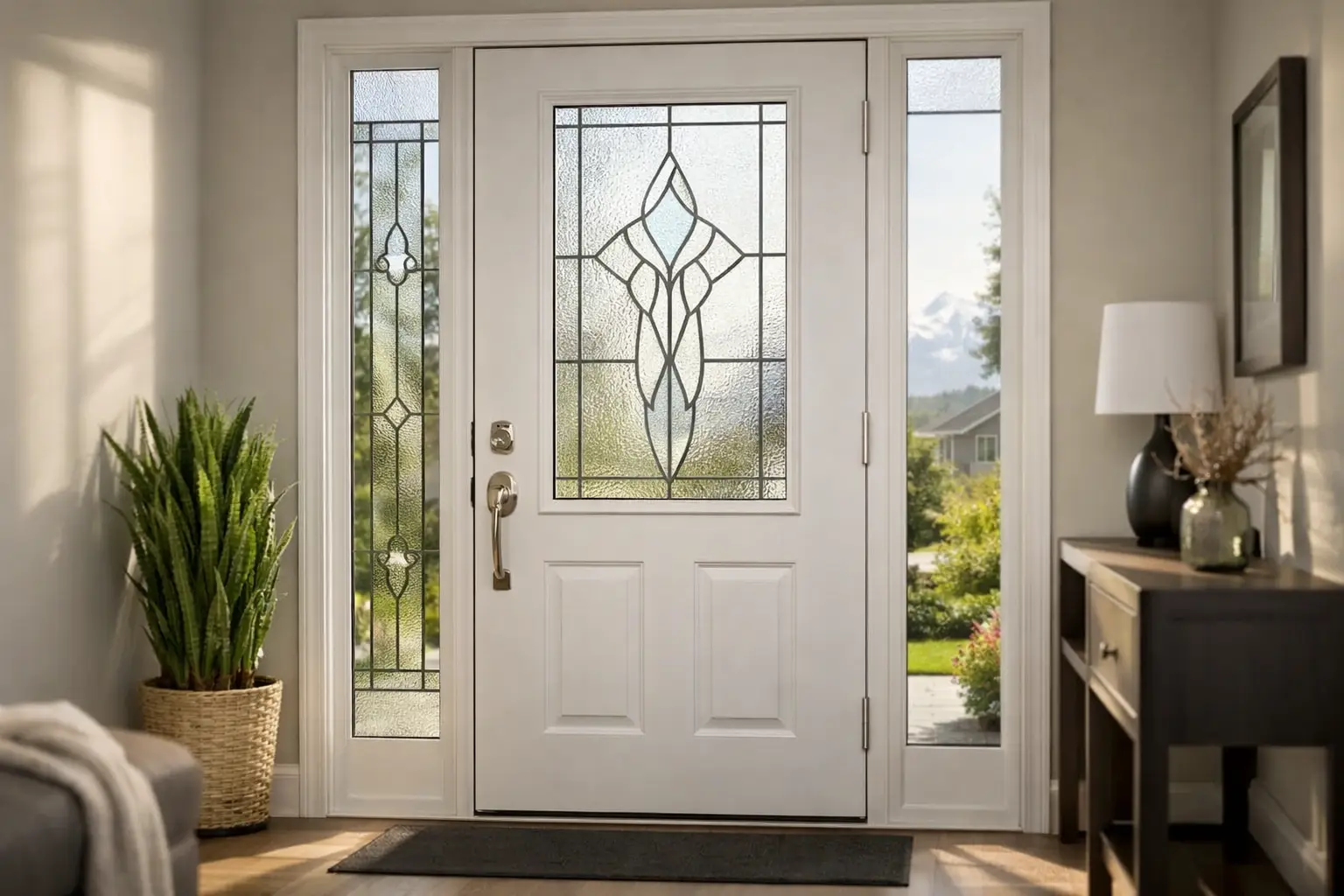 door glass inserts for safer, brighter calgary homes