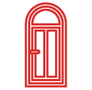 door glass icon