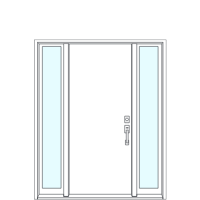 single door with two sidelites fibreglass doors have become increasingly popular due to their superior durability, low maintenance, and versatility in design. here’s why our fibreglass doors are the ideal choice for your home: