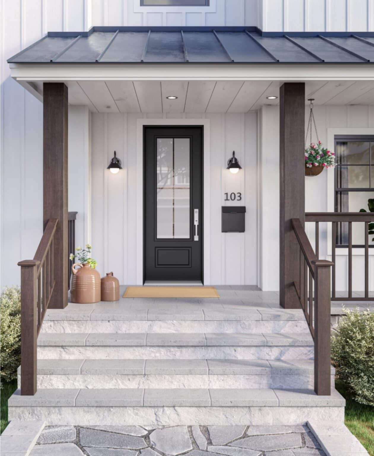 Balance Door Glass – Modern Farmhouse Style with Semi-Private Design