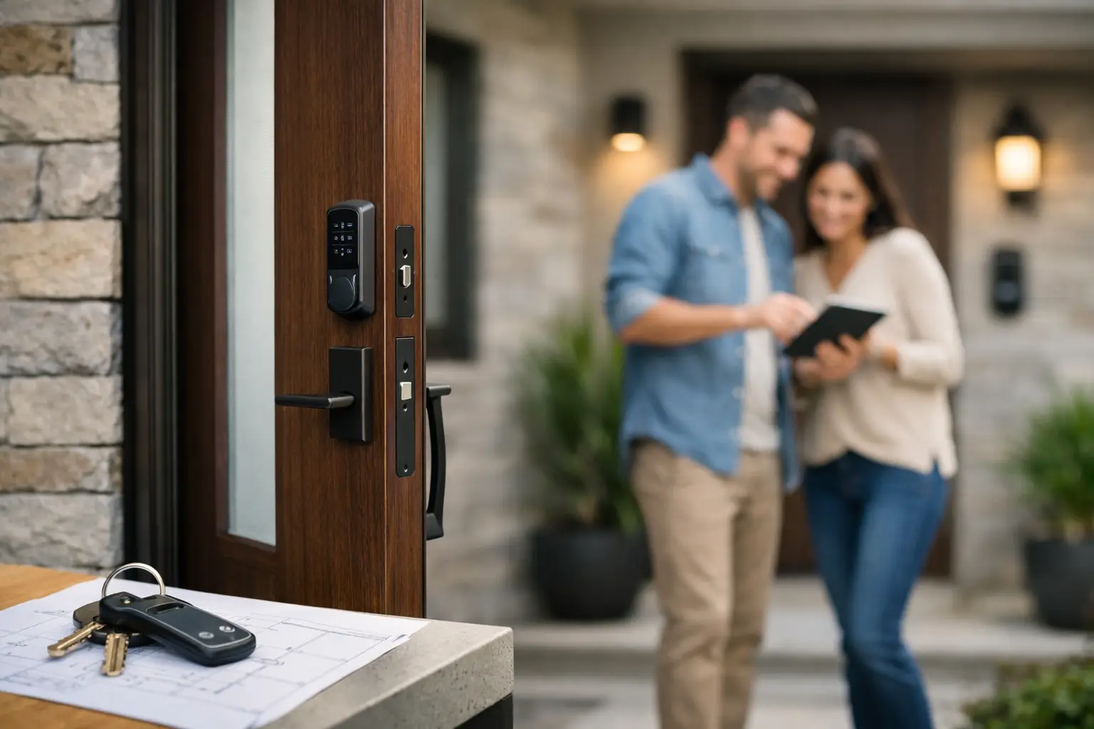 entry door buying guide for smart homeowners