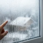 what causes window condensation inside?