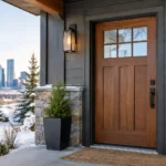 fiberglass wood doors that stand up to calgary